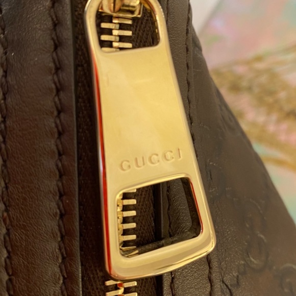 Authentic Gucci brand new microguccissima bree hobo bag in brown - Picture 6 of 16